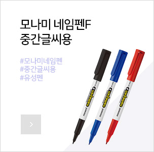 모나미 중간글씨용 네임펜F